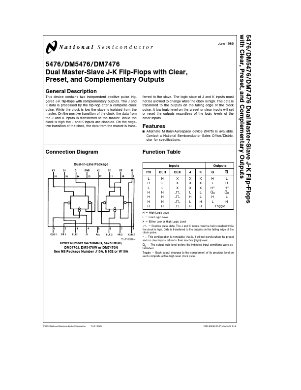 5476 National Semiconductor