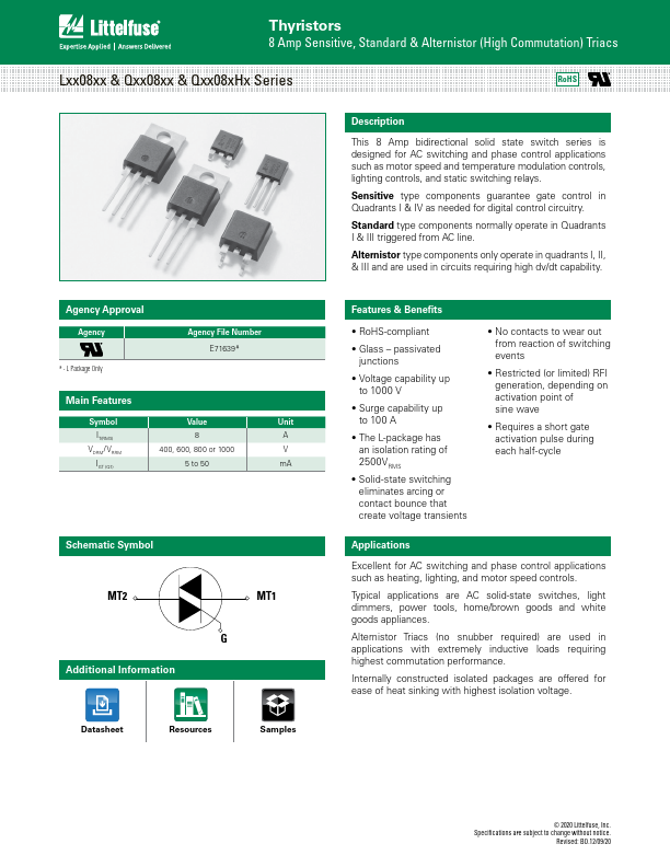 L8008V6 Littelfuse