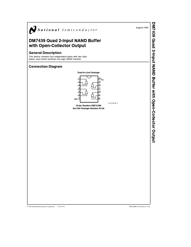 DM7439 National Semiconductor