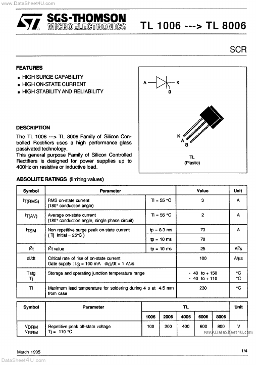 TL1006 ST Microelectronics