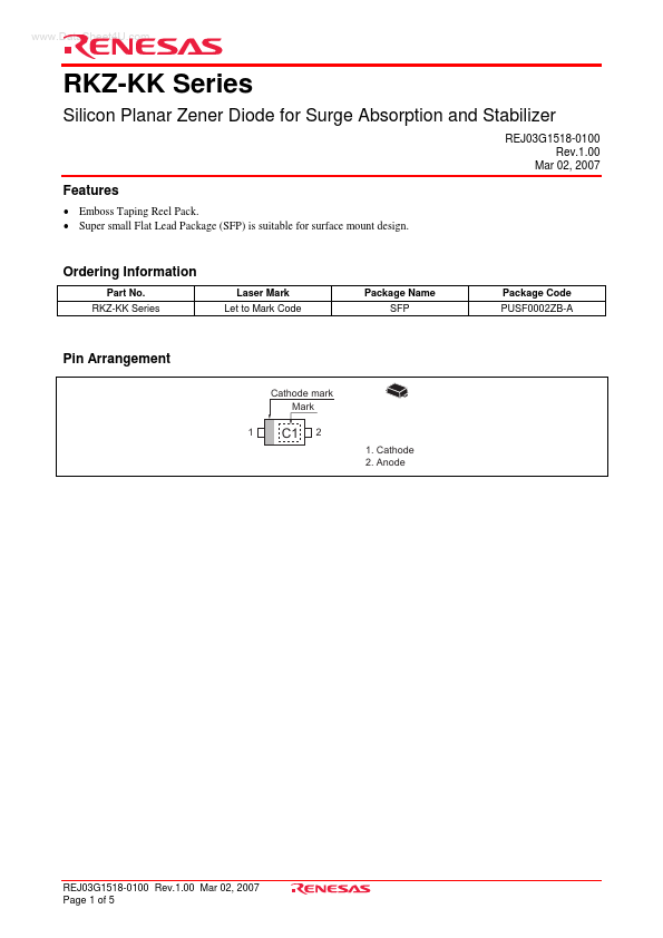 RKZ36BKK Renesas Technology