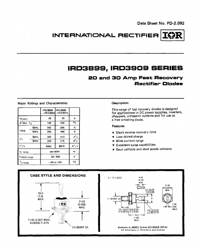 IRD3910 International Rectifier