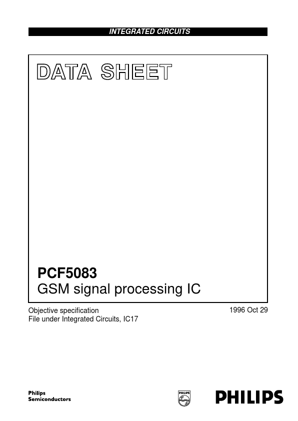 <?=PCF5083?> डेटा पत्रक पीडीएफ