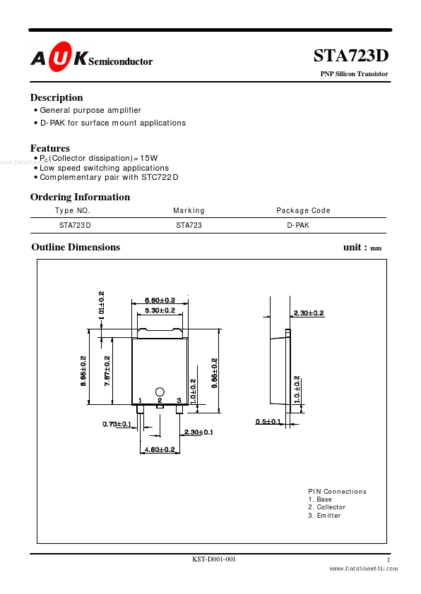<?=STA723D?> डेटा पत्रक पीडीएफ