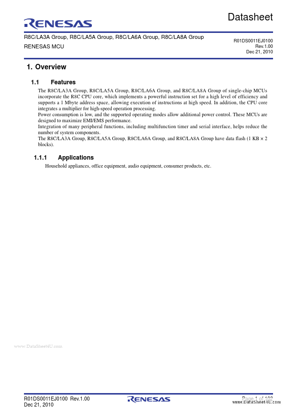 R5F2LA66ANFP Renesas