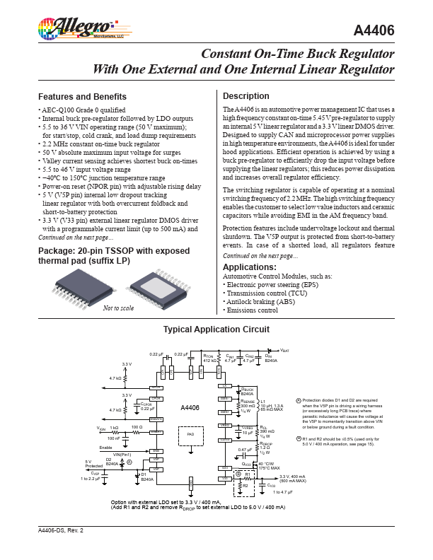 A4406 Allegro Micro Systems