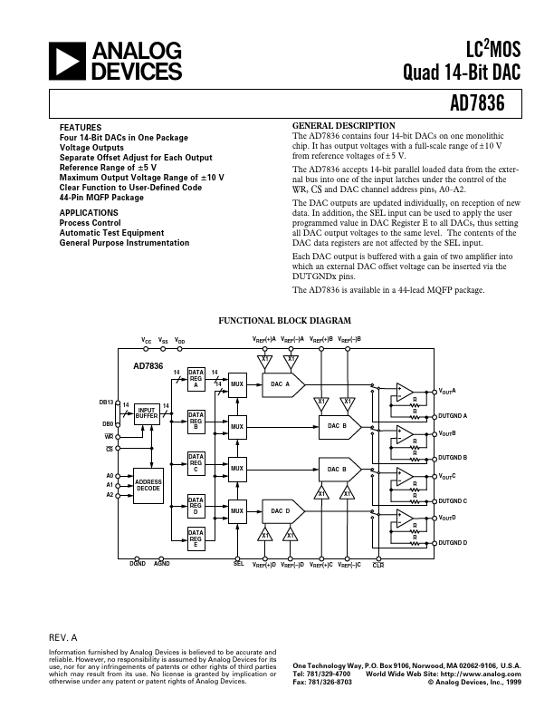 AD7836 Analog Devices