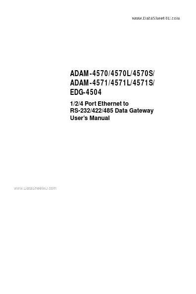 <?=ADAM-4571?> डेटा पत्रक पीडीएफ