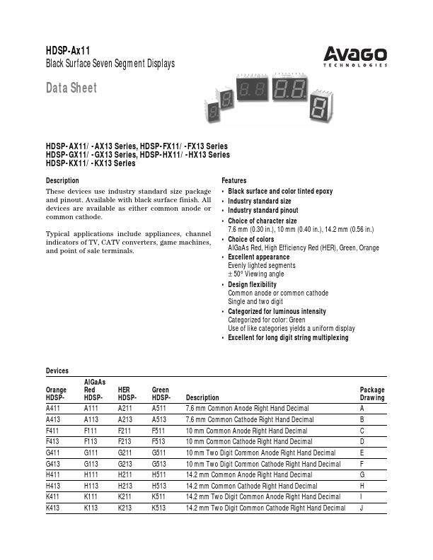 HDSP-H511