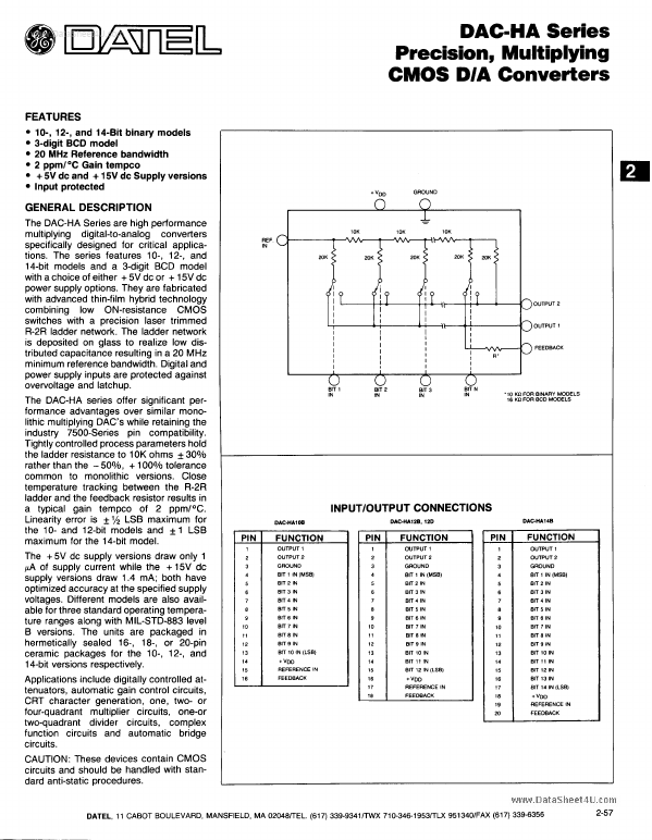 DAC-HA12D Datel