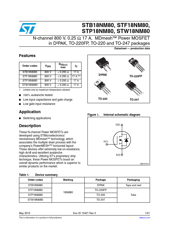 <?=18NM80?> डेटा पत्रक पीडीएफ