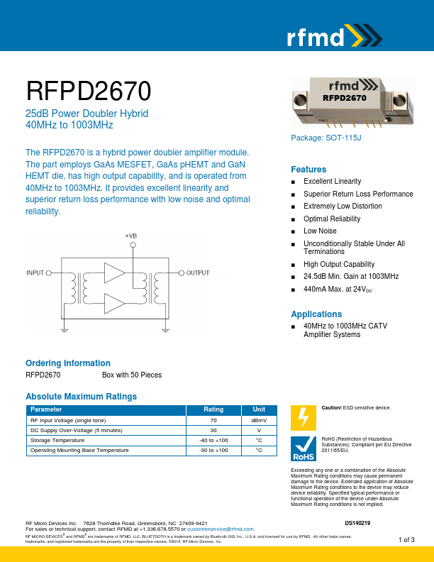 RFPD2670
