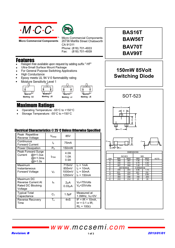 BAS16T