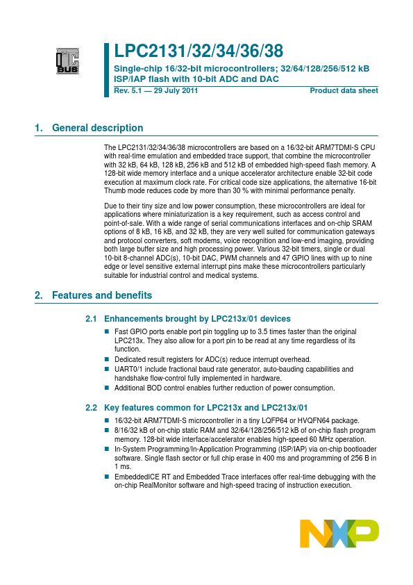 LPC2132 NXP