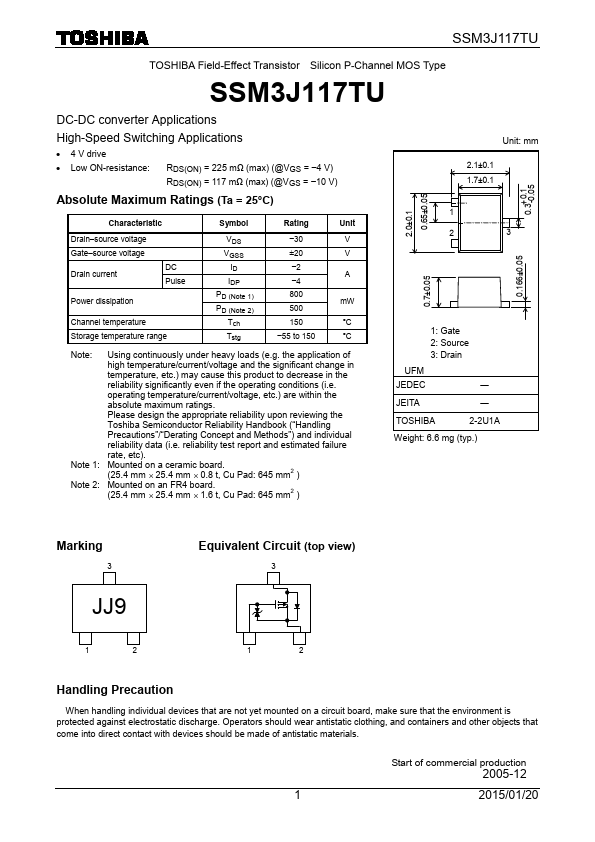 SSM3J117TU