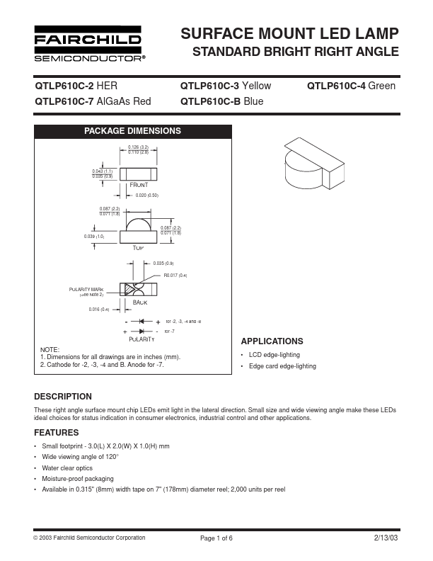 QTLP610C-2 Fairchild Semiconductor