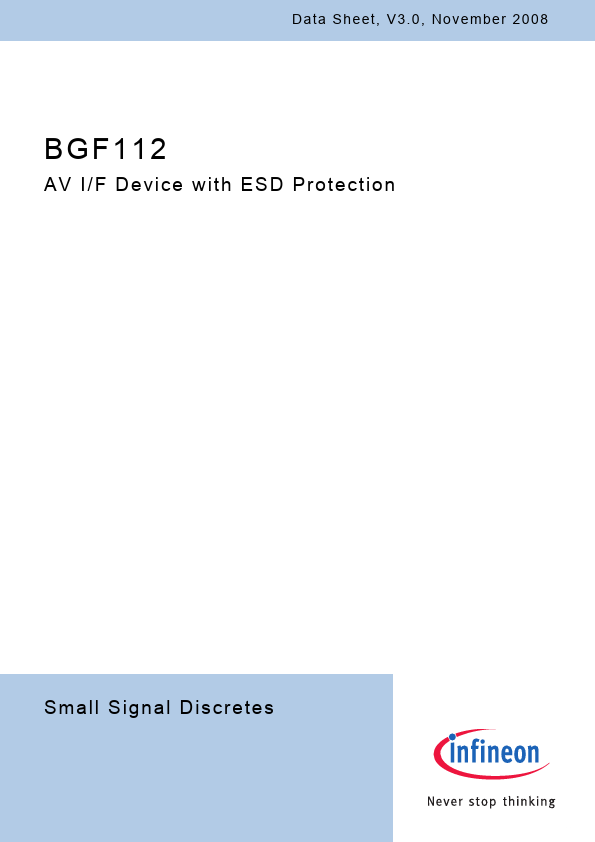 BGF112 Infineon