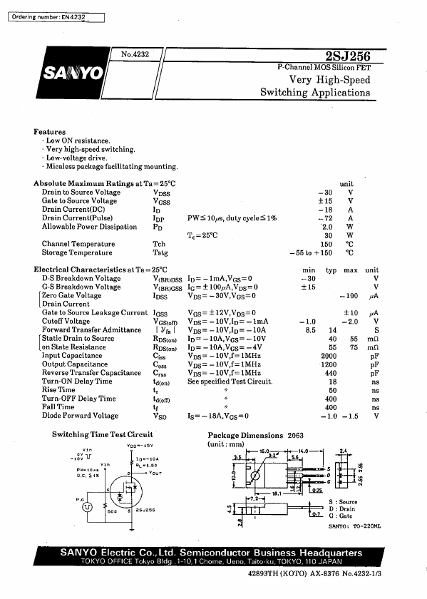 2SJ256