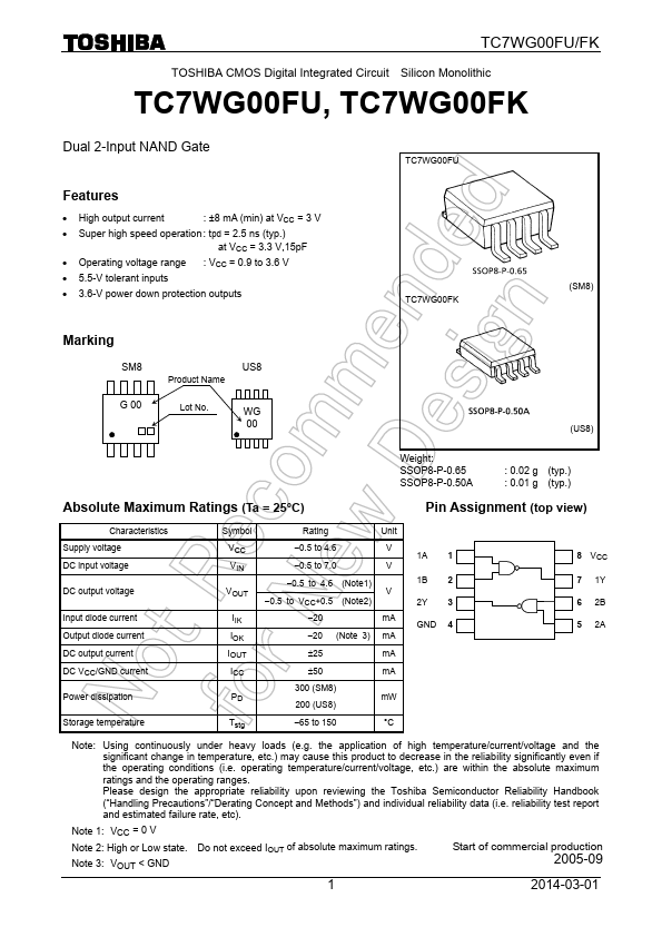 TC7WG00FK