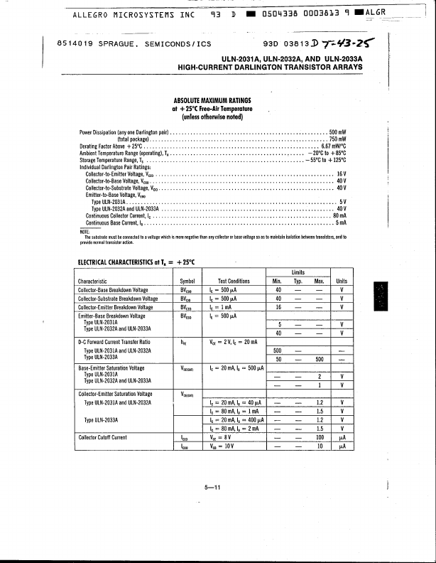 ULN2032A