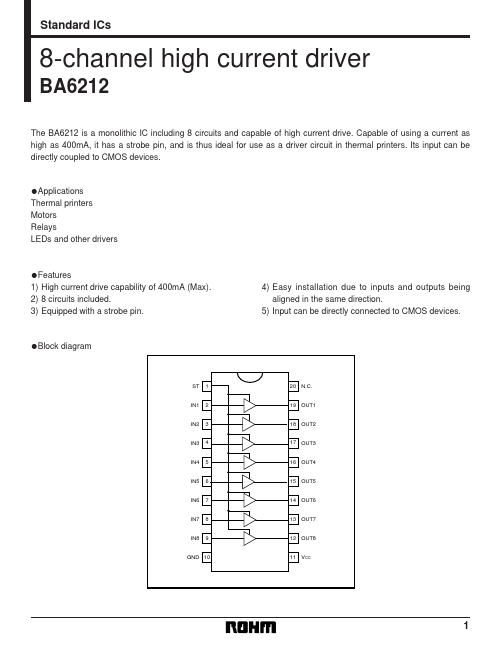 <?=BA6212?> डेटा पत्रक पीडीएफ