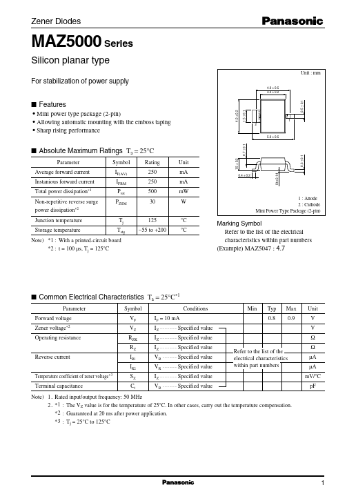 MAZ5056 Panasonic