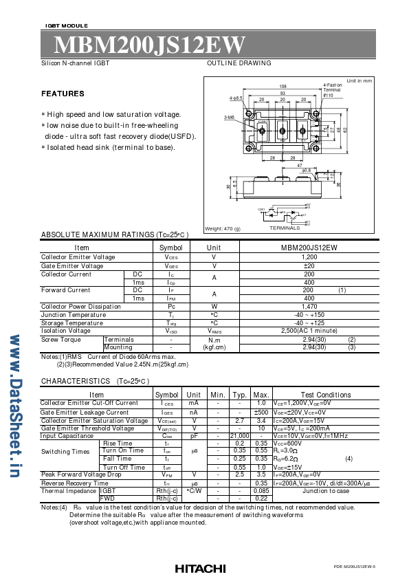 MBM200JS12EW