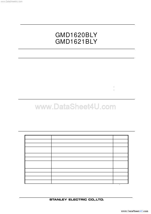 GMD1621BLY Stanley Electric