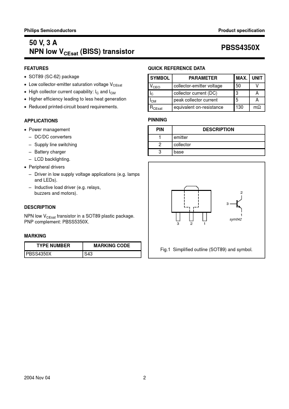 PBSS4350X