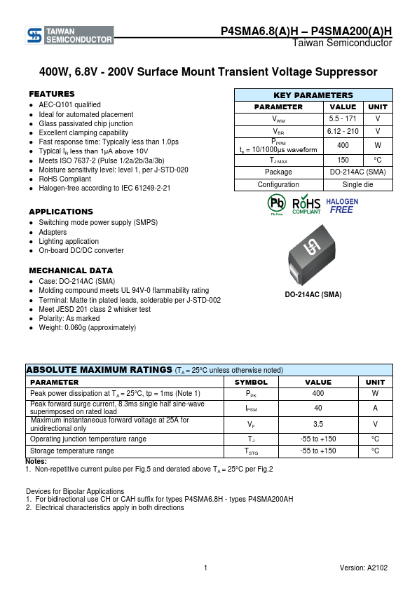 P4SMA22H