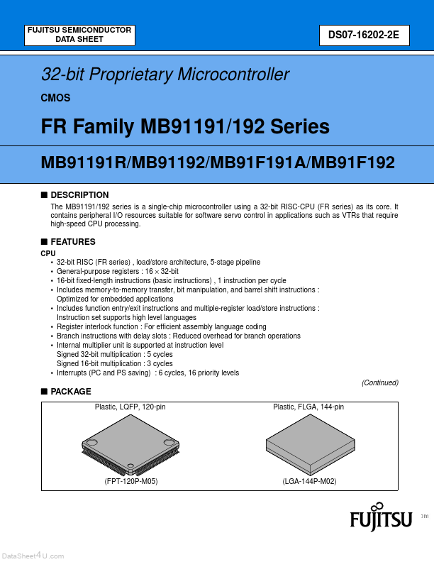 MB91F192