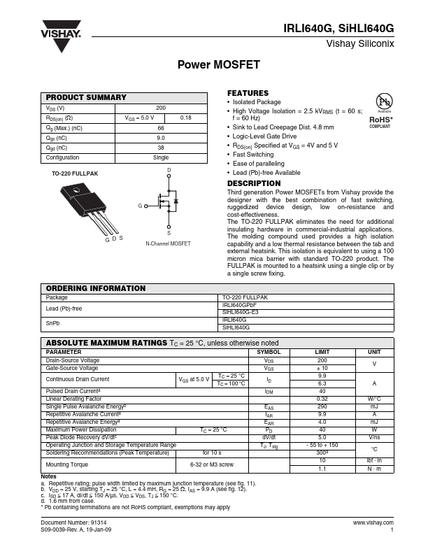 SiHLI640G