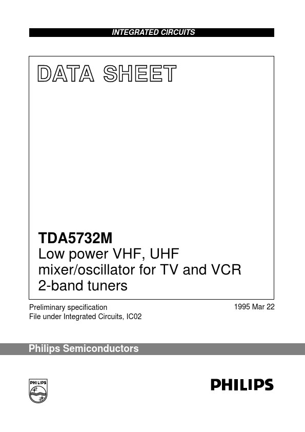 <?=TDA5732M?> डेटा पत्रक पीडीएफ