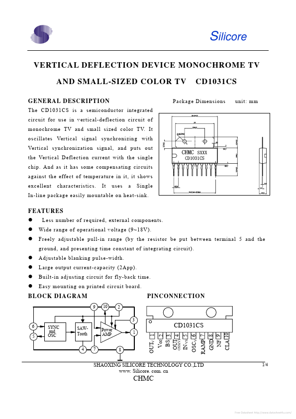 CD1031CS Silicore