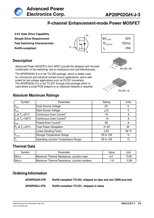 AP20P02GJ-3