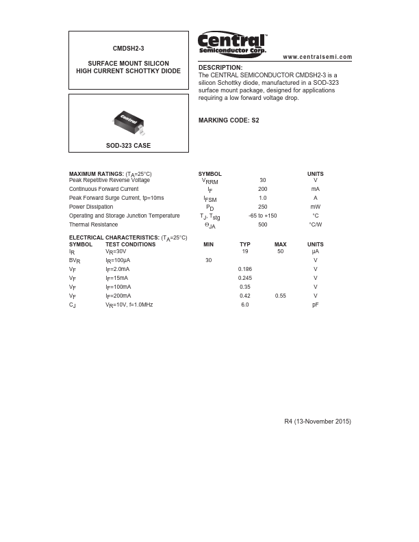 CMDSH2-3 Central Semiconductor