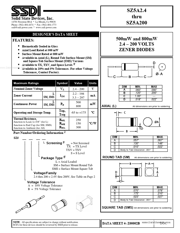 SZ5A24 SSDI