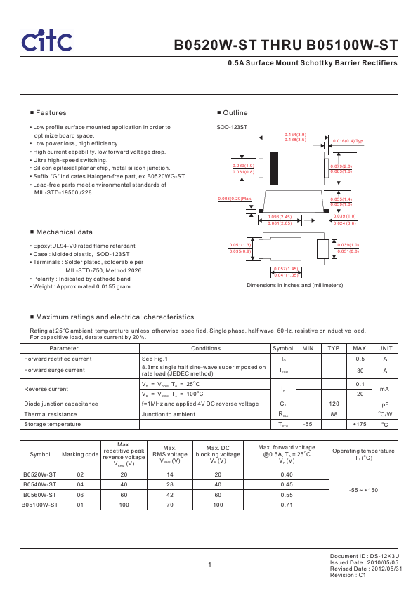 B0560W-ST CITC