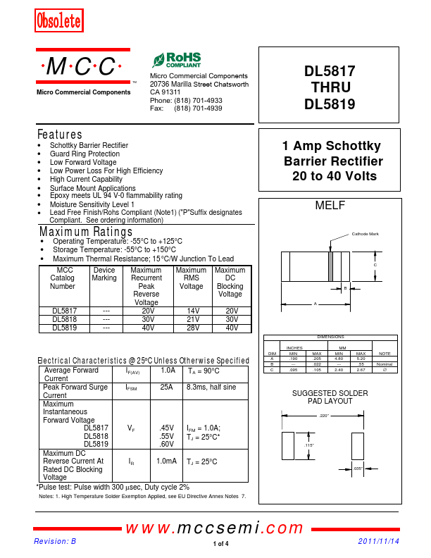 DL5817 MCC