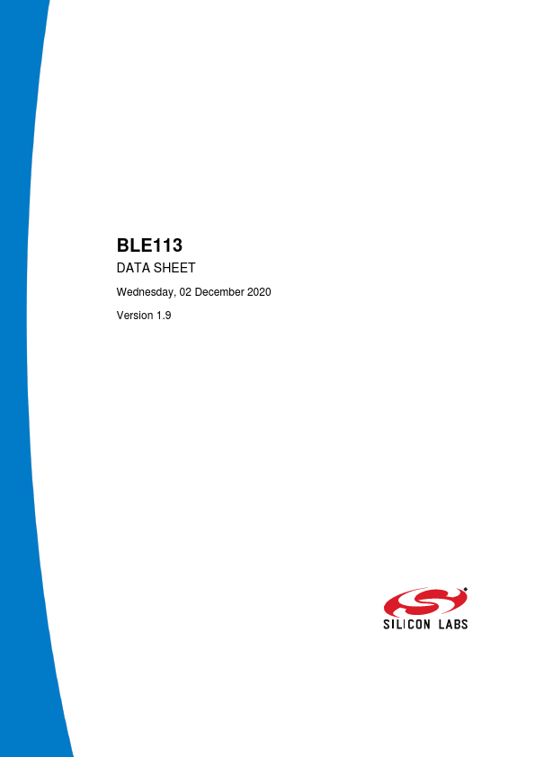BLE113 Silicon Labs