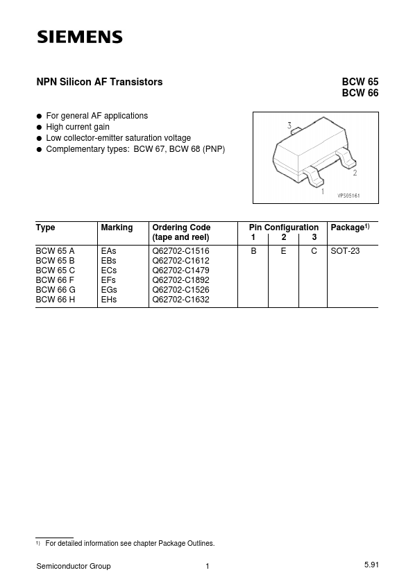 Q62702-C1526 Siemens Semiconductor Group