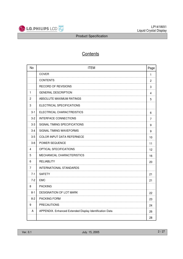 LP141WX1-TL05