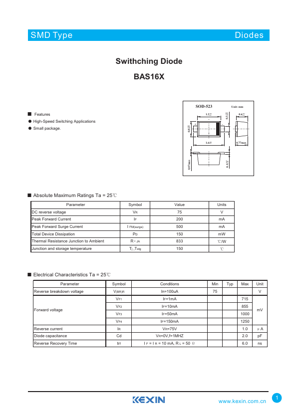 BAS16X