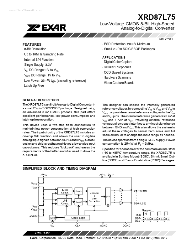 XRD87L75