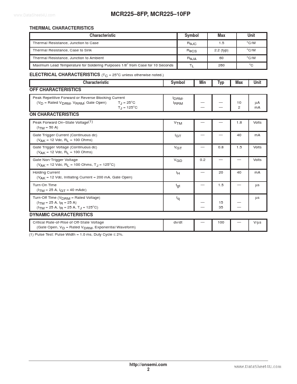 MCR225-8FP