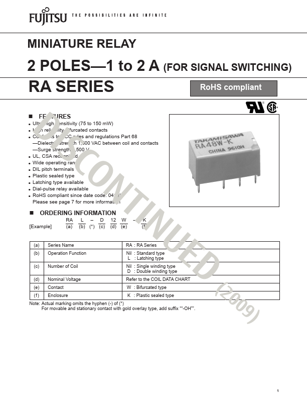 RAL-18W-K