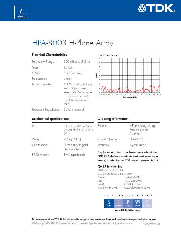 HPA-8003