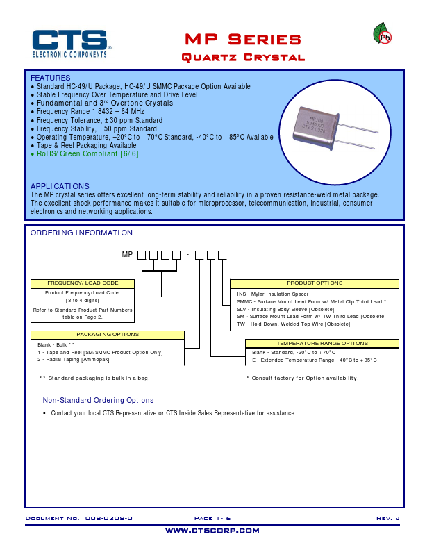 MP101-E CTS