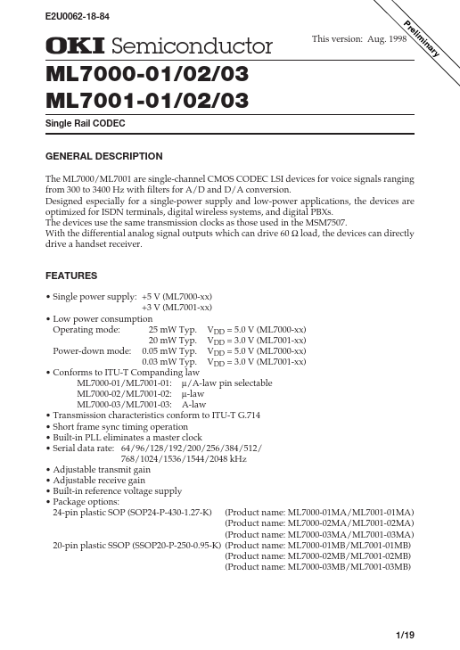 <?=ML7000-02?> डेटा पत्रक पीडीएफ