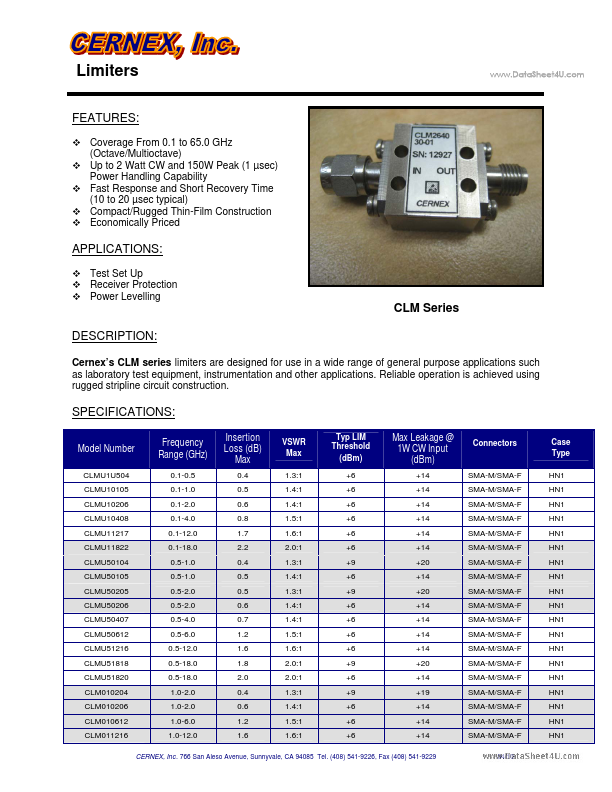 CLMU50612